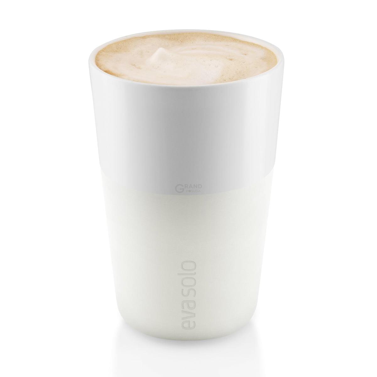 Eva Solo Набор кружек для латте 360 мл коричневых Caffe Latte | https://grandposuda.com.ua