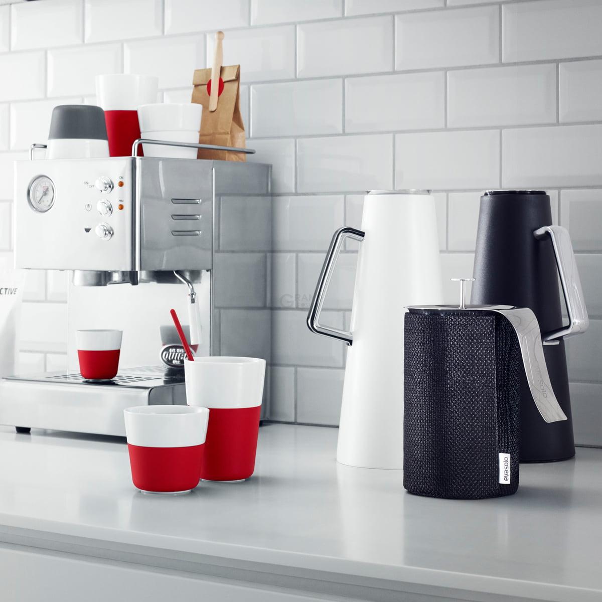 Eva Solo Набор кружек для латте 360 мл коричневых Caffe Latte | https://grandposuda.com.ua