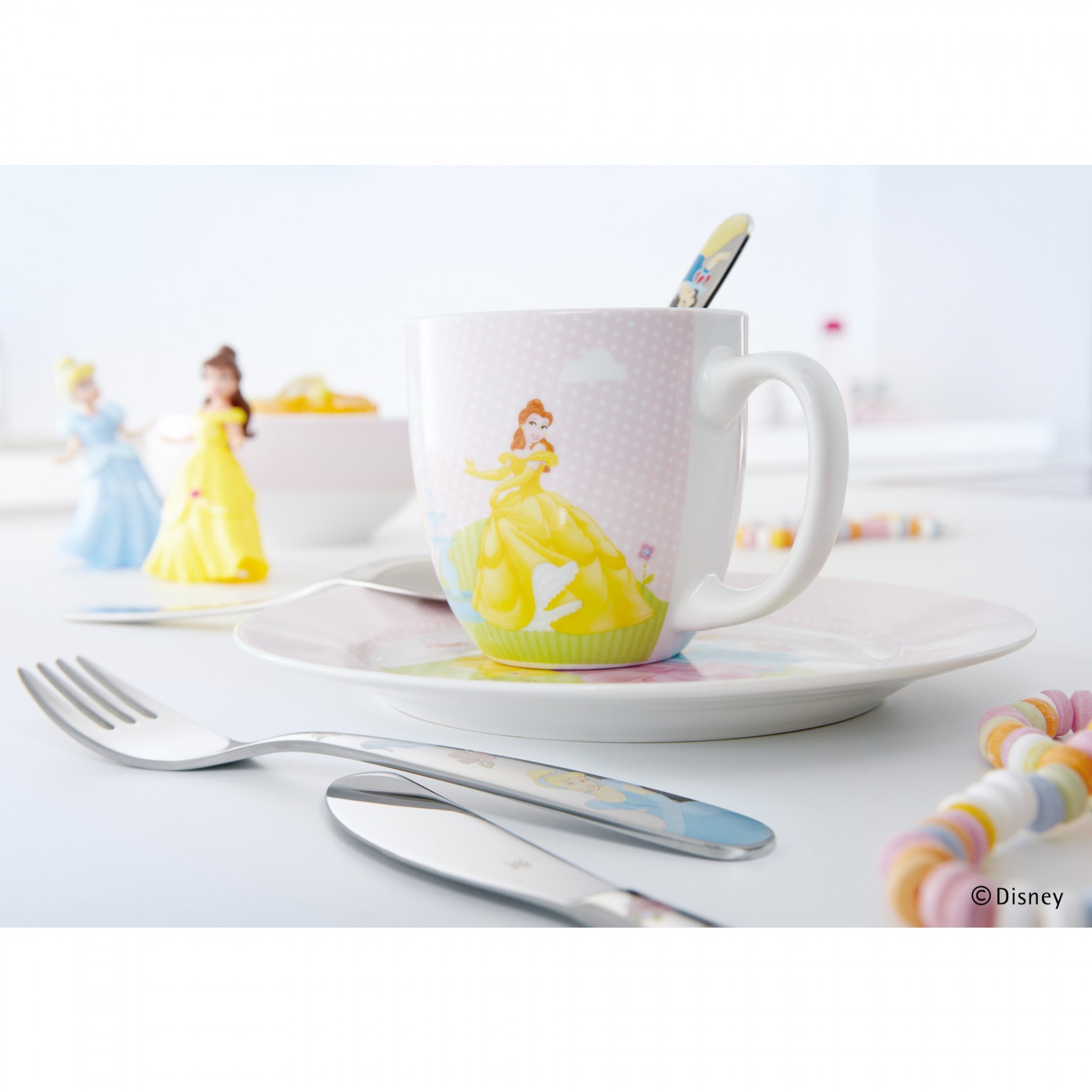 WMF Набір дитячого посуду 6 предметів Princess | https://grandposuda.com.ua