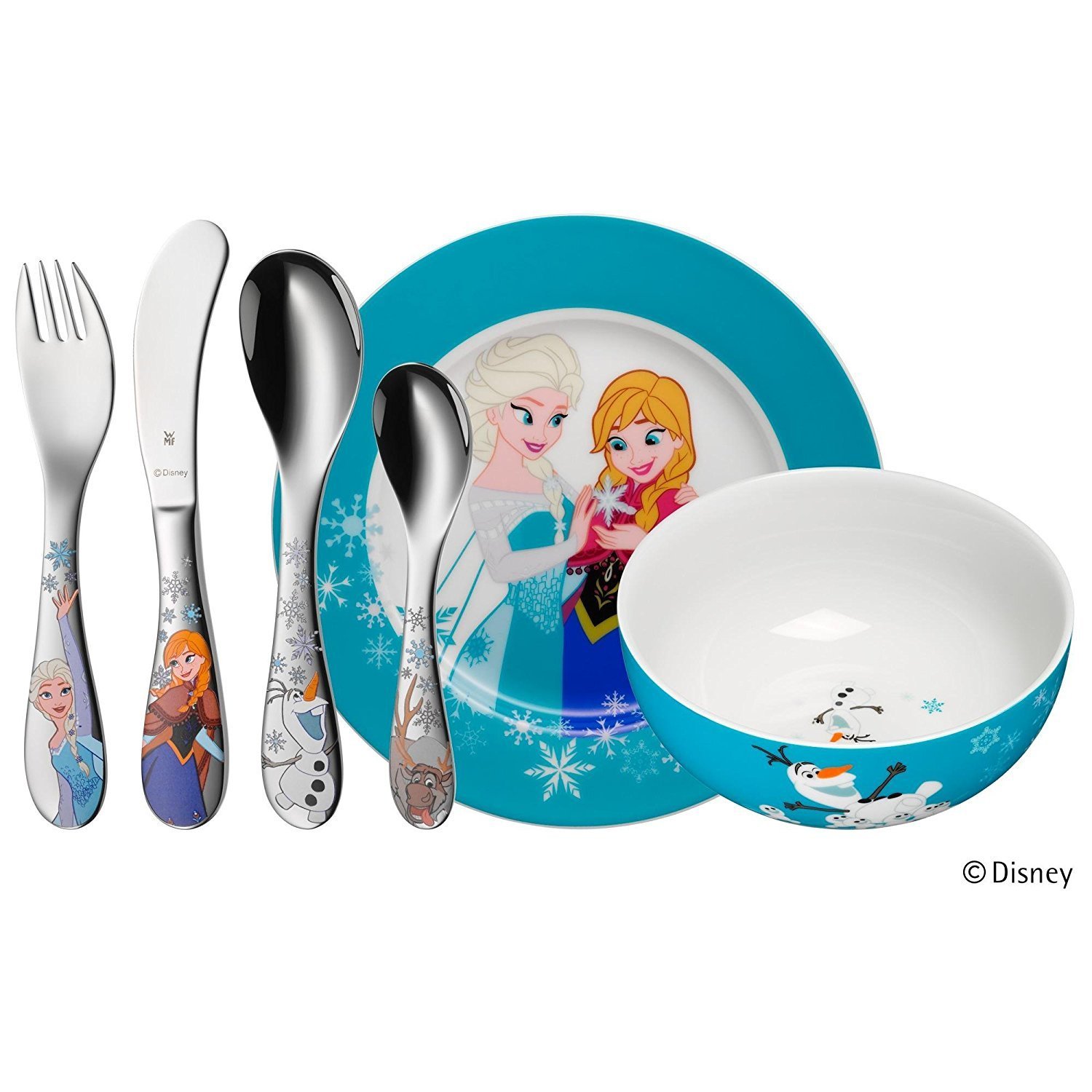 WMF Набор детской посуды 6 предметов Disney Frozen | https://grandposuda.com.ua
