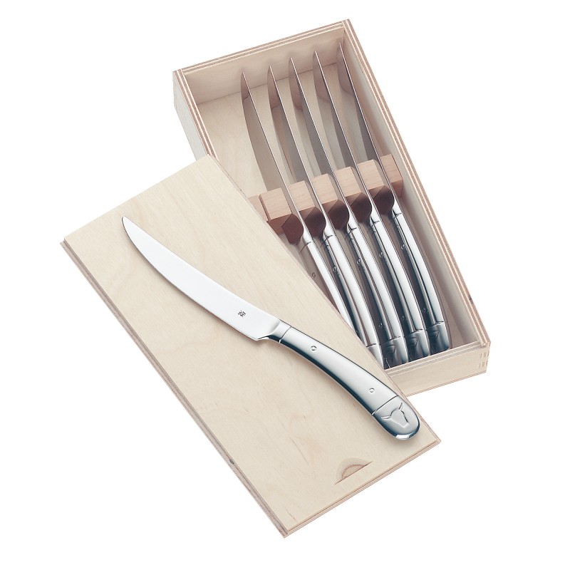 WMF Набор ножей для стейка 6 предметов Geschenkidee | https://grandposuda.com.ua