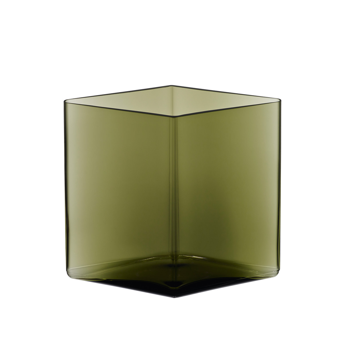 Iittala Ваза 18х20,5х20,5 см прозора Ruutu | https://grandposuda.com.ua