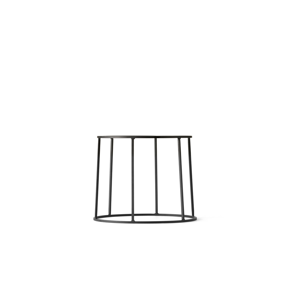 Підставка для квіткового горщика 20x23x23x23 см чорна Wire Menu | https://grandposuda.com.ua