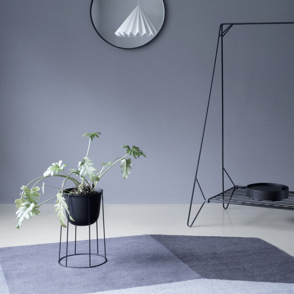 Квітковий горщик 17x23x23x17 см чорний Wire Menu Квітковий горщик 17x23x23x17 см чорний Wire Menu | https://grandposuda.com.ua