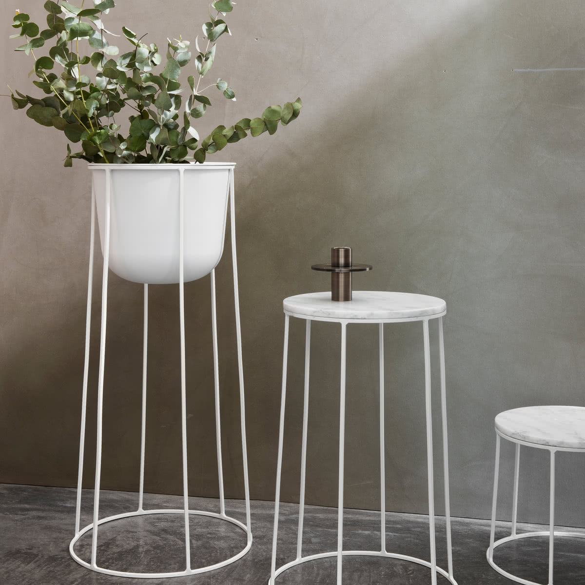 Квітковий горщик 17x23x23x17 см чорний Wire Menu Квітковий горщик 17x23x23x17 см чорний Wire Menu | https://grandposuda.com.ua