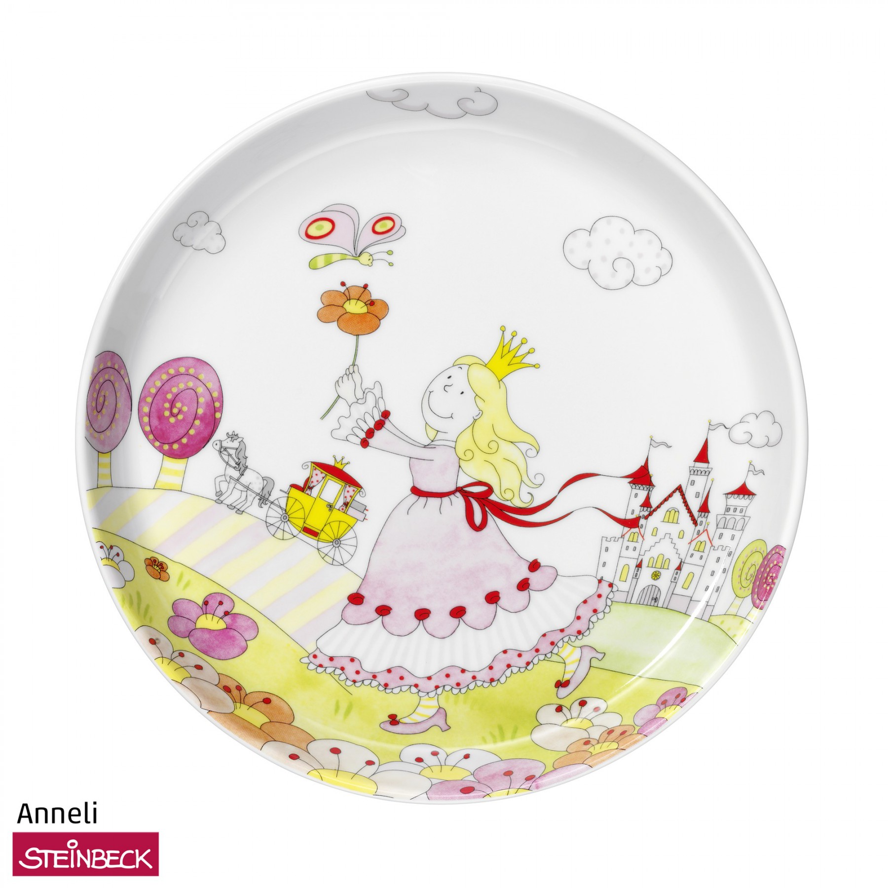 WMF Набір дитячого посуду 6 предметів Prinzessin Anneli | https://grandposuda.com.ua