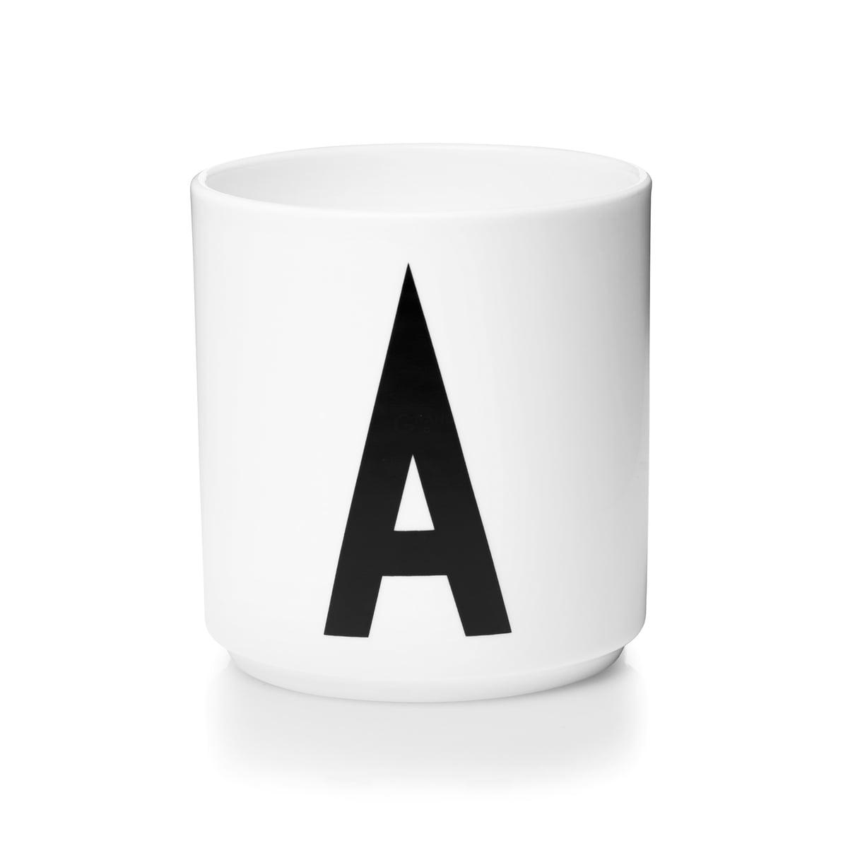 Design Letters Чашка A 325 мл белая AJ Porzellan Becher | https://grandposuda.com.ua
