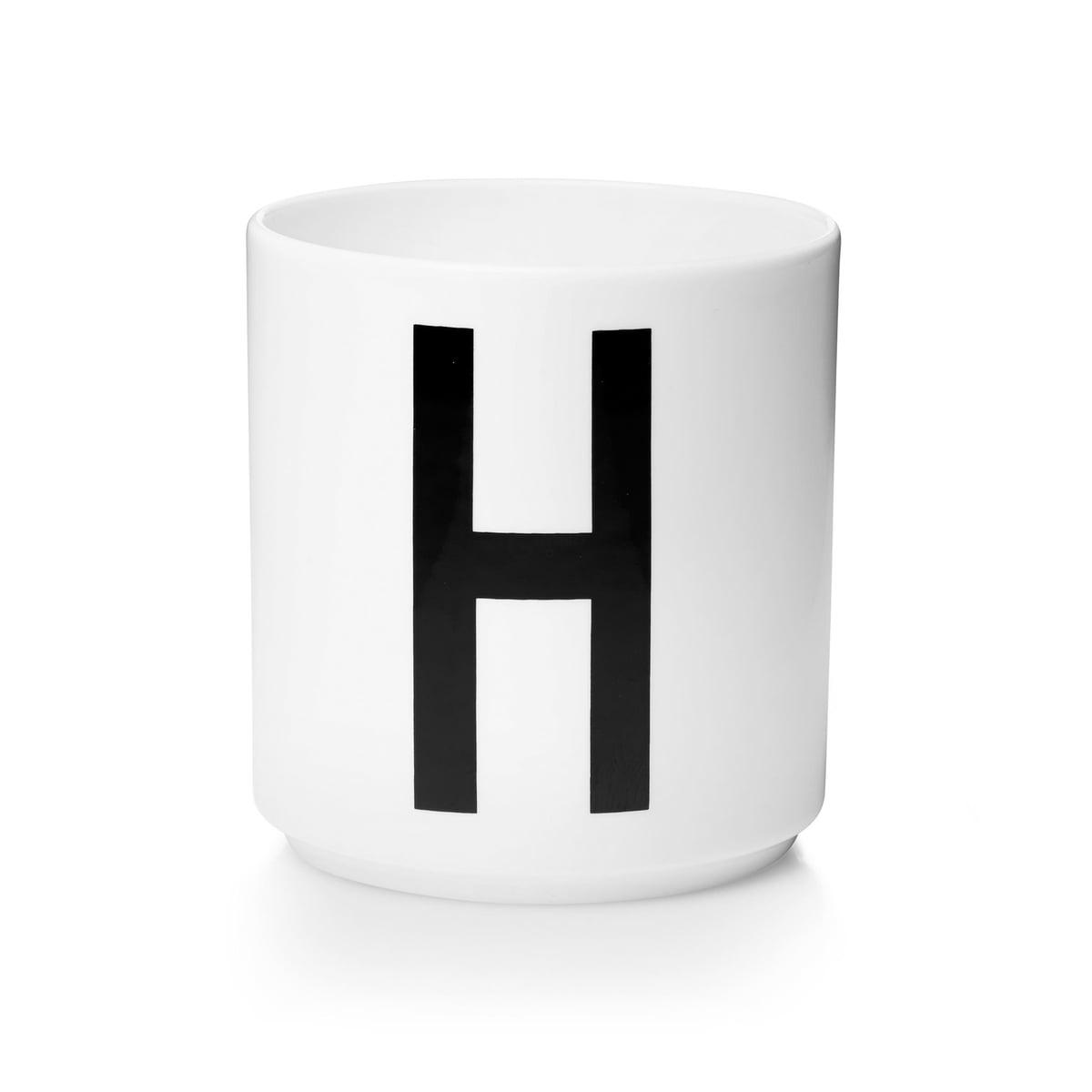 Design Letters Чашка H 325 мл біла AJ Porzellan Becher | https://grandposuda.com.ua
