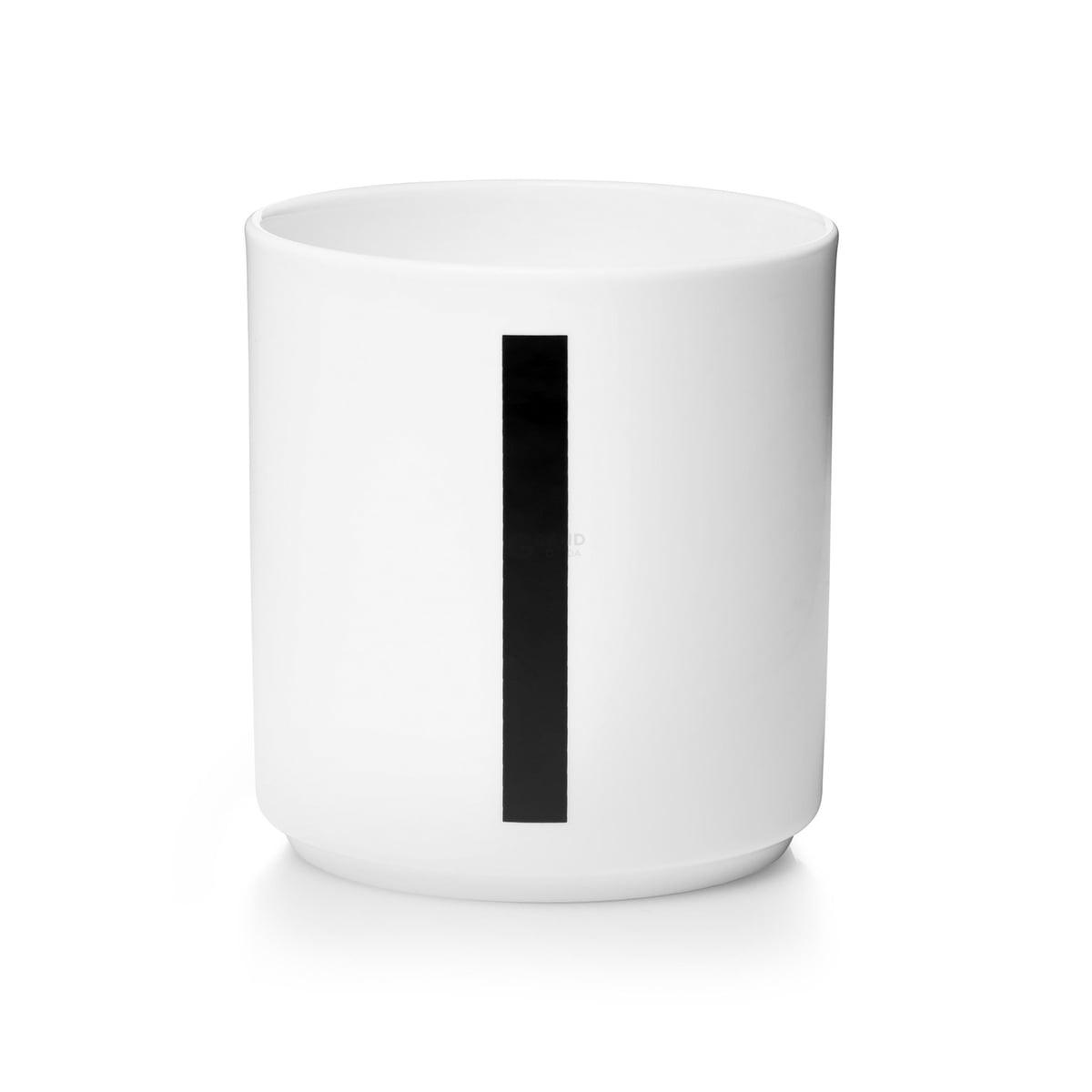 Design Letters Чашка I 325 мл біла AJ Porzellan Becher | https://grandposuda.com.ua