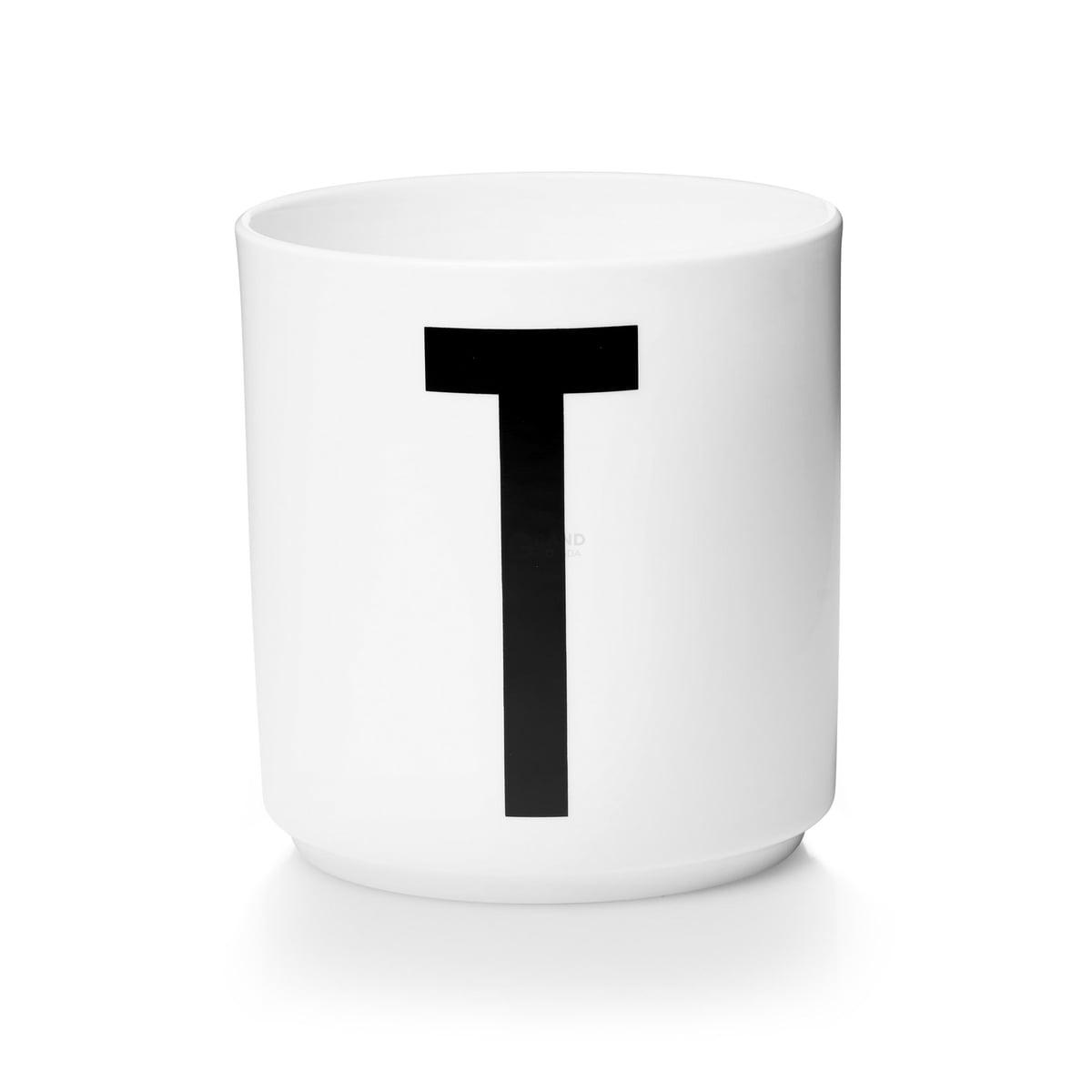 Design Letters Чашка T 325 мл белая AJ Porzellan Becher Design Letters Чашка T 325 мл белая AJ Porzellan Becher | https://grandposuda.com.ua