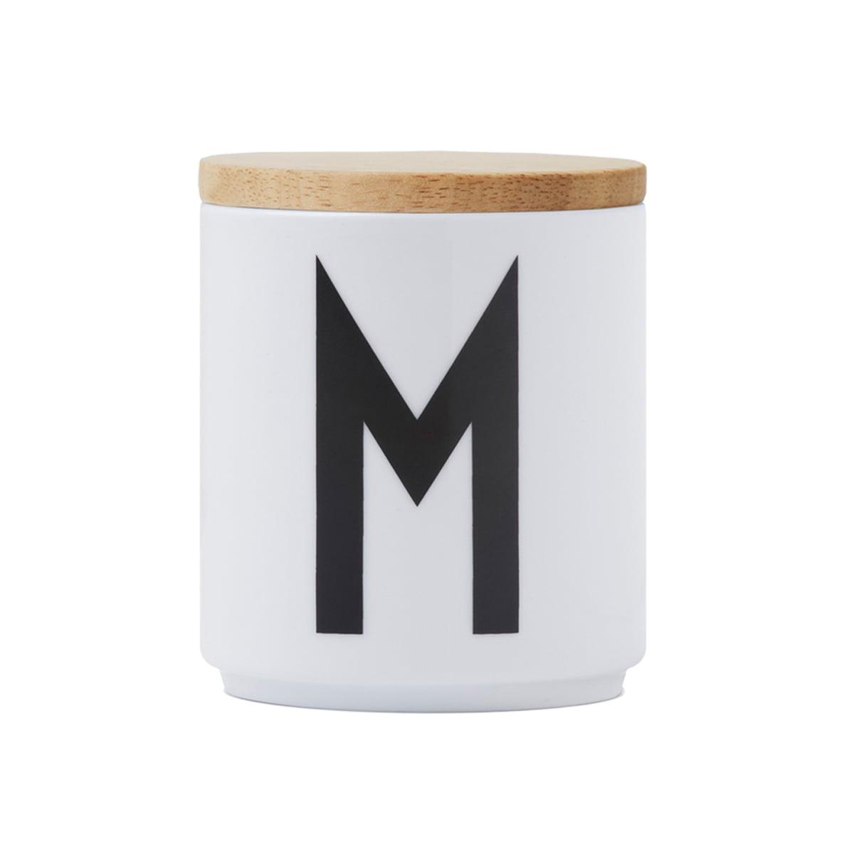 Design Letters Кришка для гуртки Ø 8 см коричнева Deckel zu AJ Porzellan Becher | https://grandposuda.com.ua