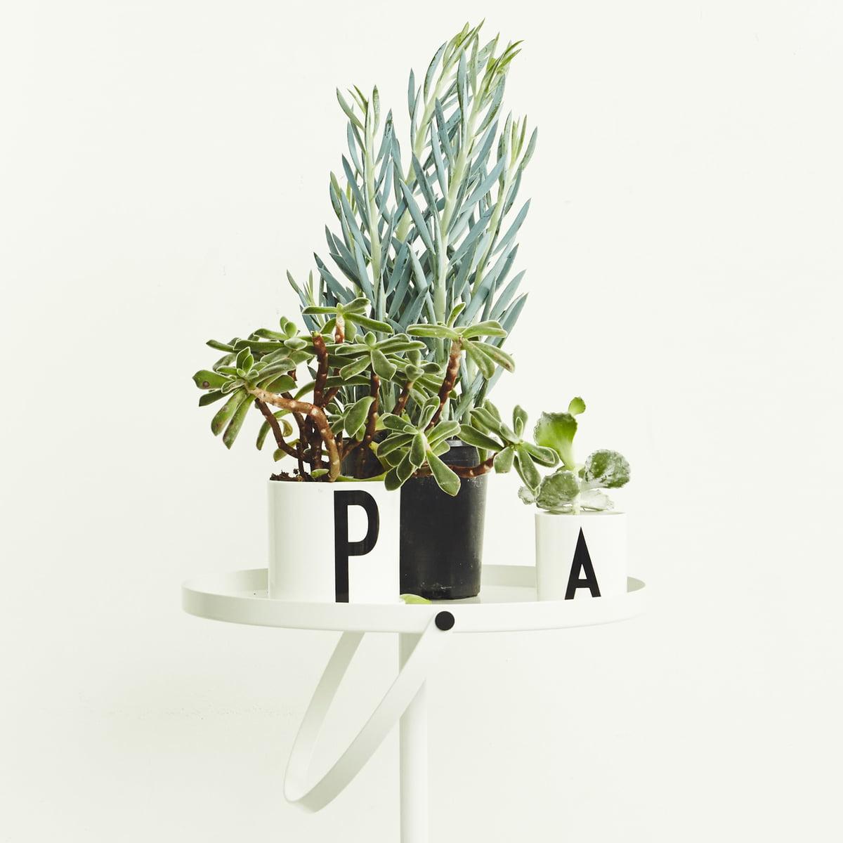 Design Letters Цветочный горшок 12x11,5x11,5x11,5 см белый AJ Porzellan Pflanztopf | https://grandposuda.com.ua