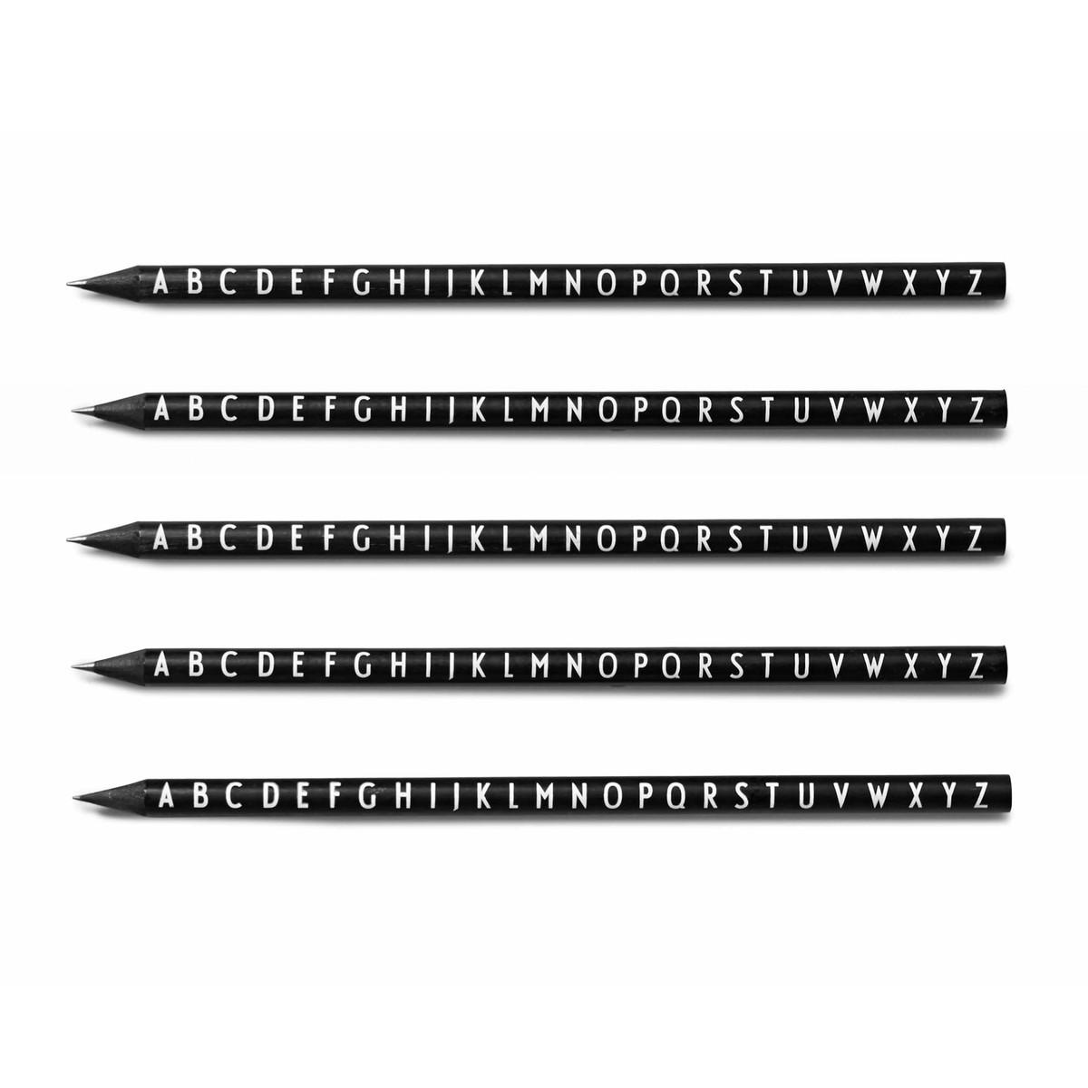 Design Letters Олівець 18 см чорний AJ Bleistifte | https://grandposuda.com.ua