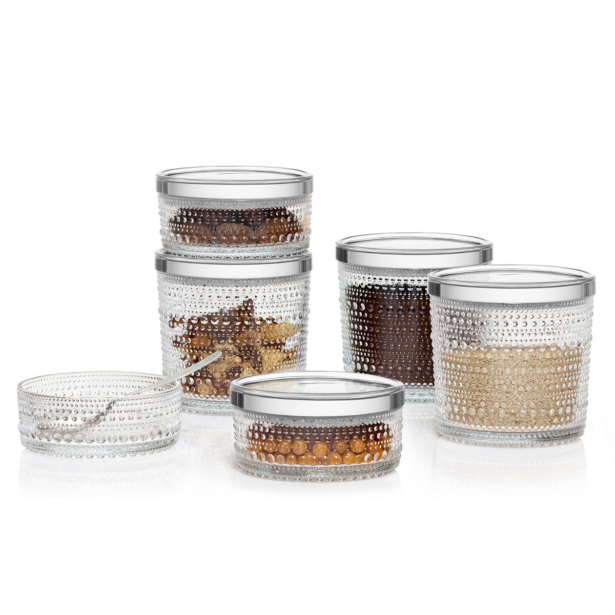 Iittala Ємність для зберігання 11,4х11,6 см прозора Kastehelmi | https://grandposuda.com.ua