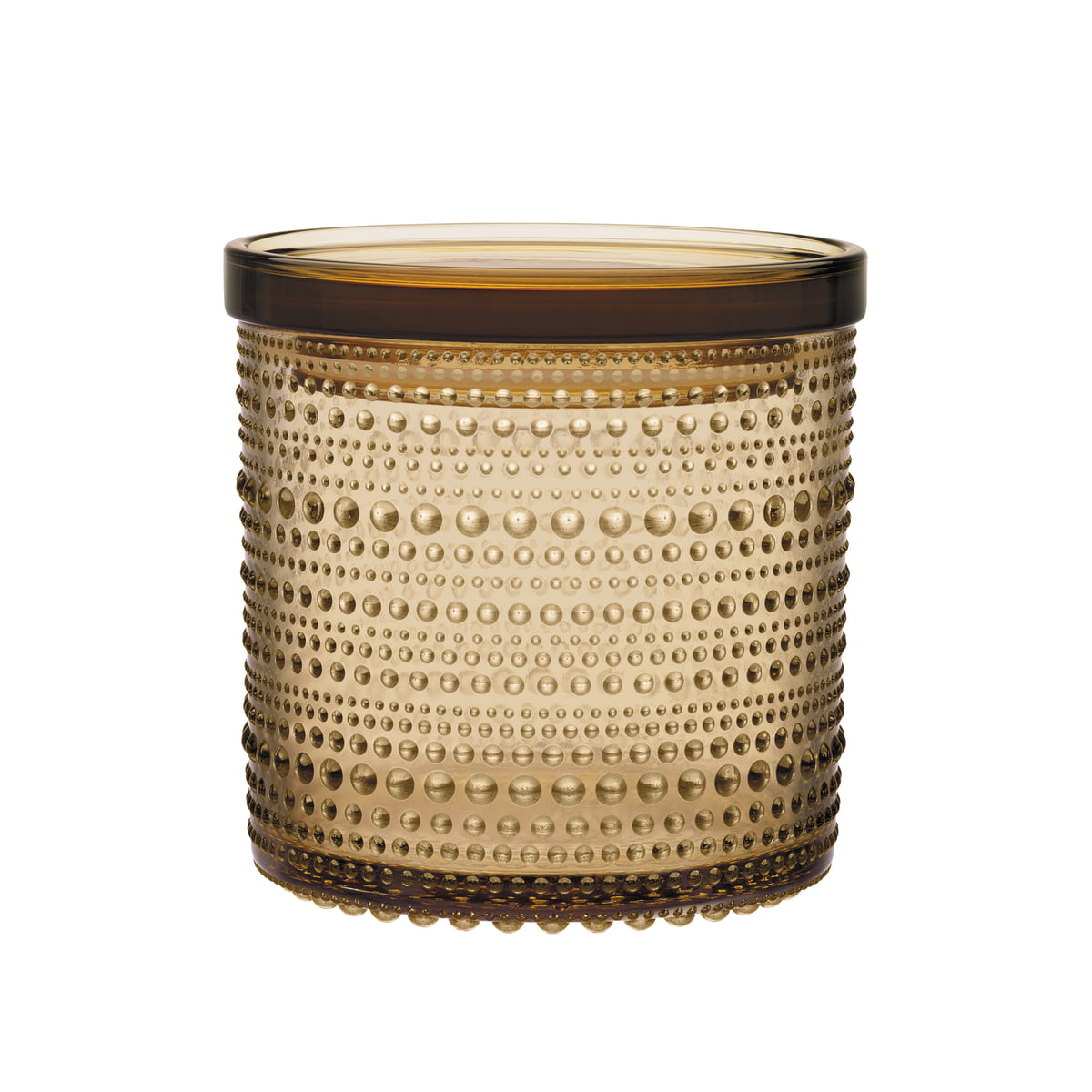 Iittala Ємність для зберігання 11,4х11,6 см пісочна Kastehelmi | https://grandposuda.com.ua