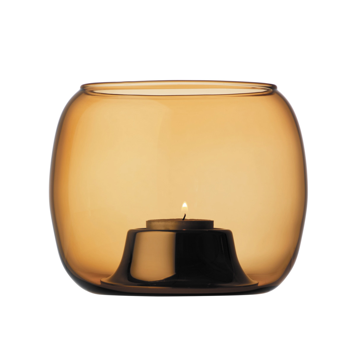 Iittala Підсвічник для чайної свічки 11,5х14,1 см червоний Kaasa | https://grandposuda.com.ua