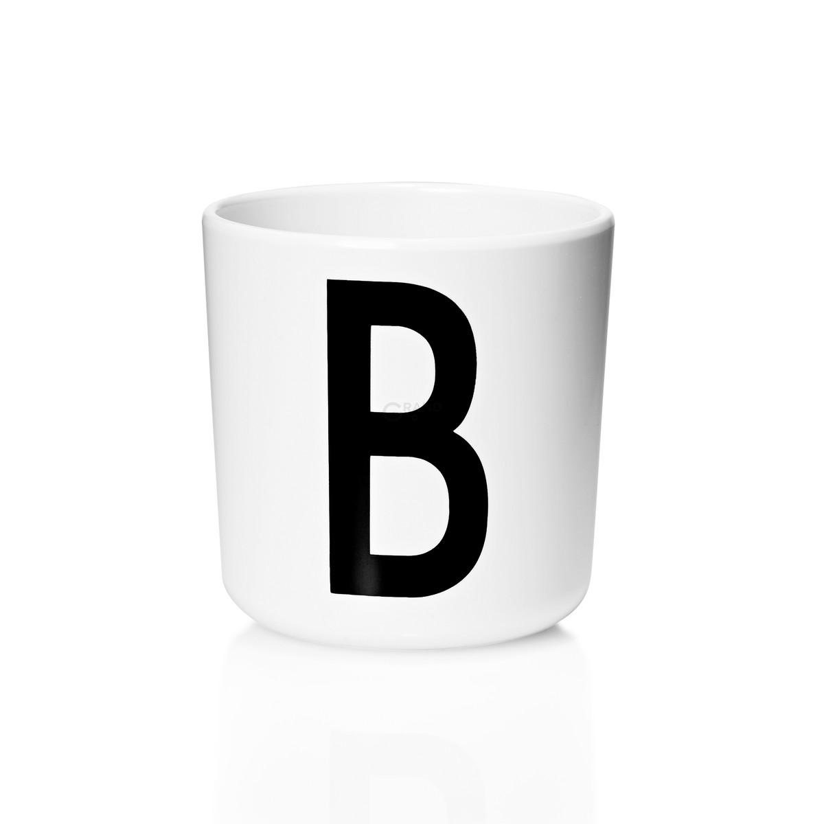 Design Letters Чашка B 7,5x7 см чорно-біла Melamin Becher Design Letters Чашка B 7,5x7 см чорно-біла Melamin Becher | https://grandposuda.com.ua