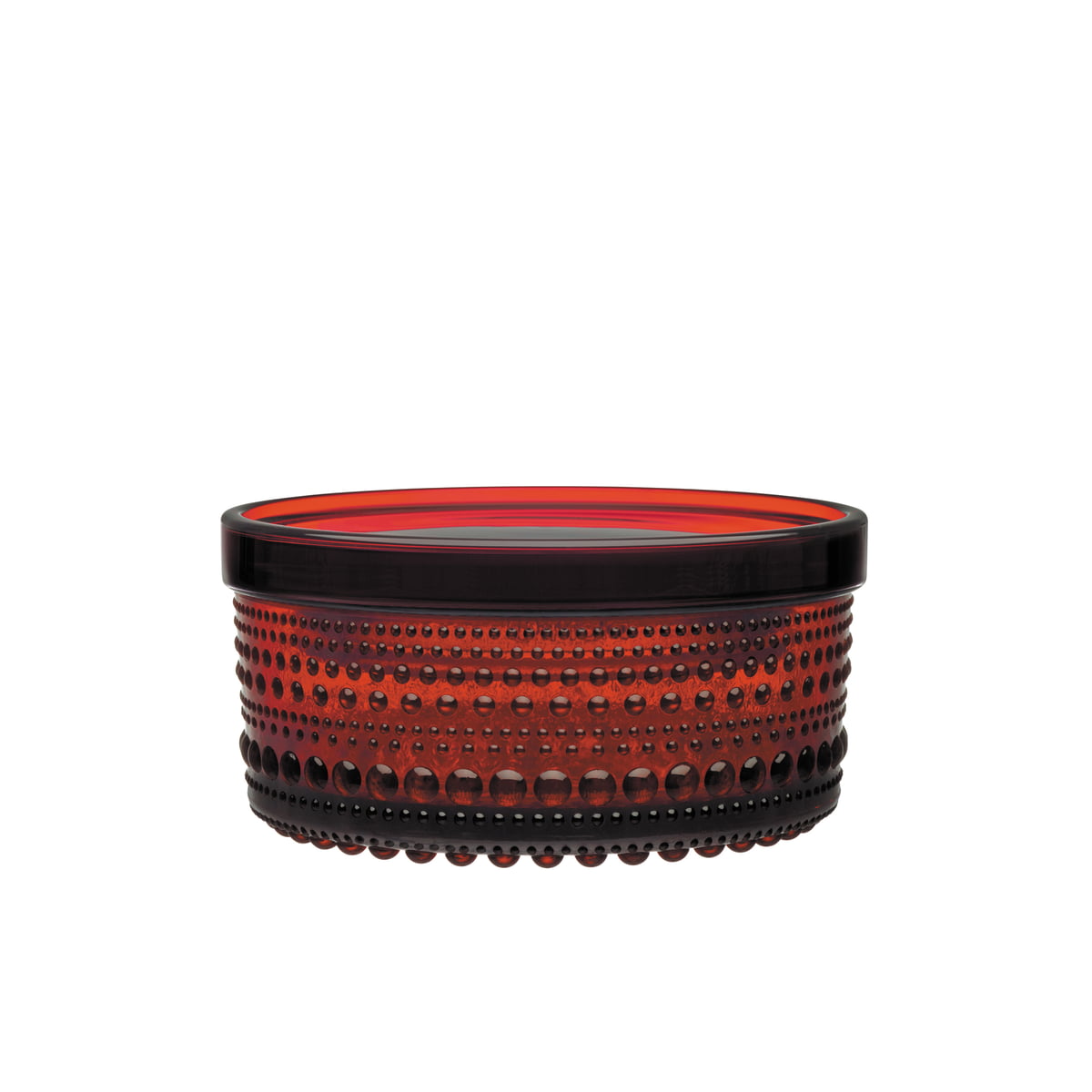 Iittala Ємність для зберігання 5,7х11,6 см червона Kastehelmi | https://grandposuda.com.ua