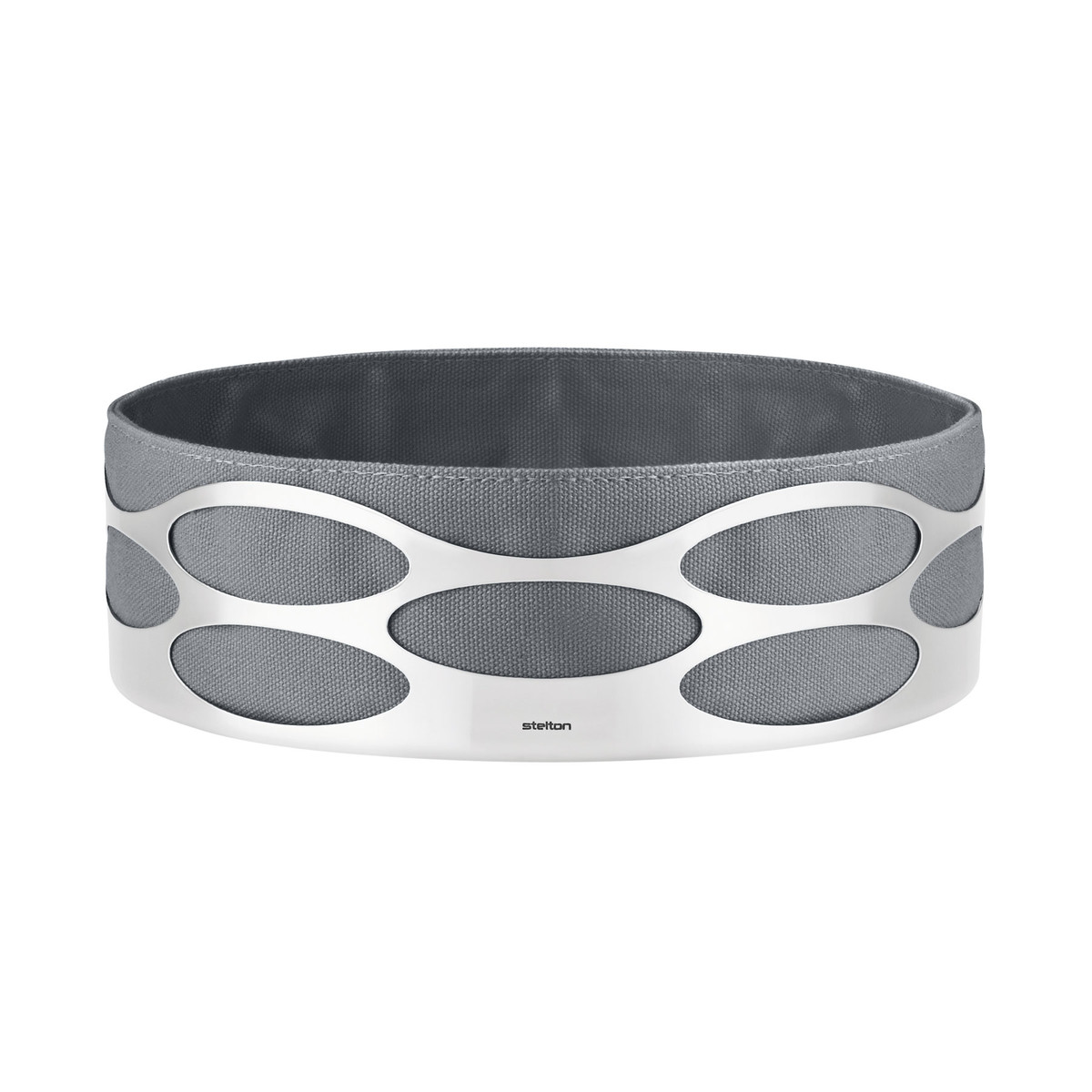 Корзина для хлеба 23 см серая Embrace Stelton | https://grandposuda.com.ua