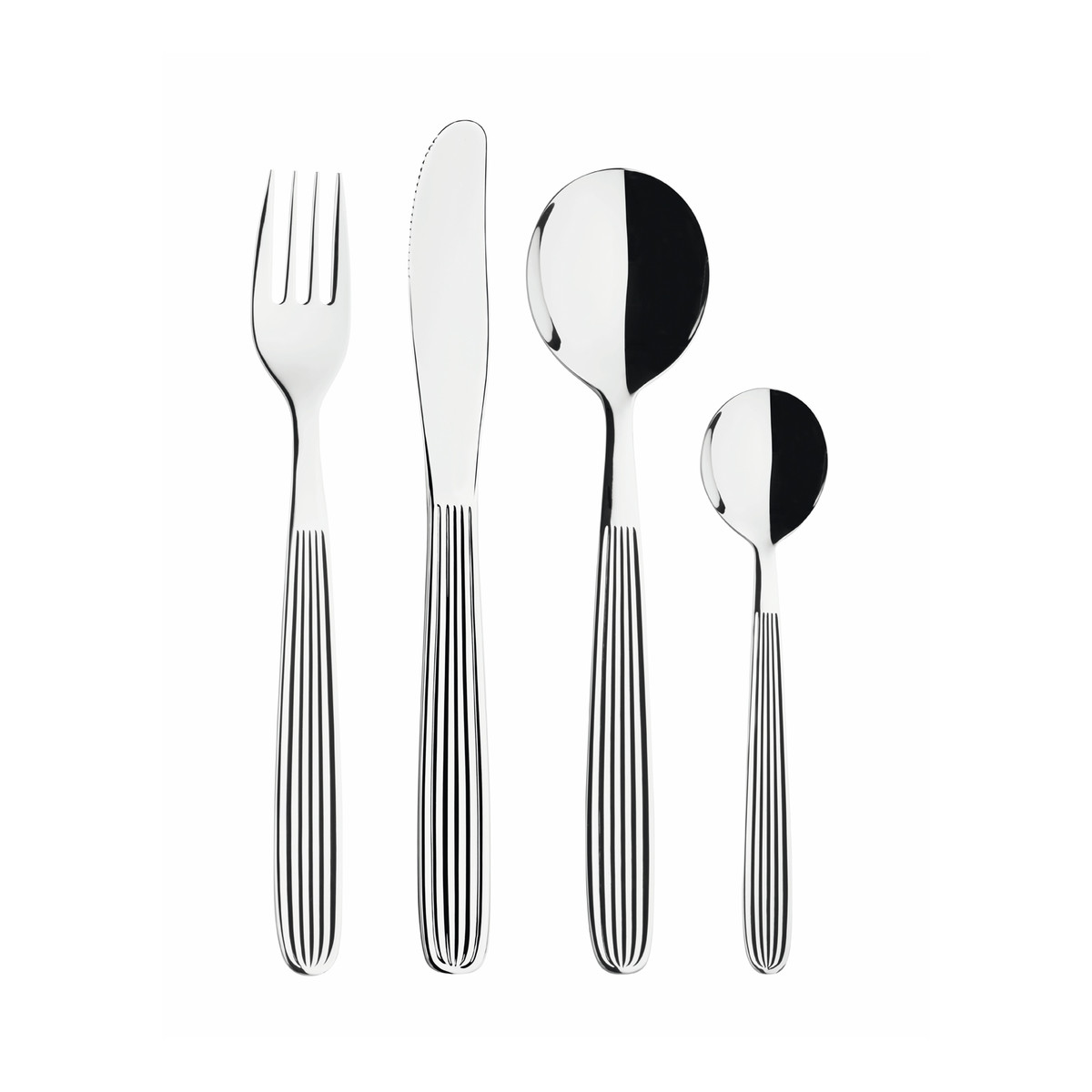 Iittala Ложка столовая серебристая Scandia Tafelgabel | https://grandposuda.com.ua