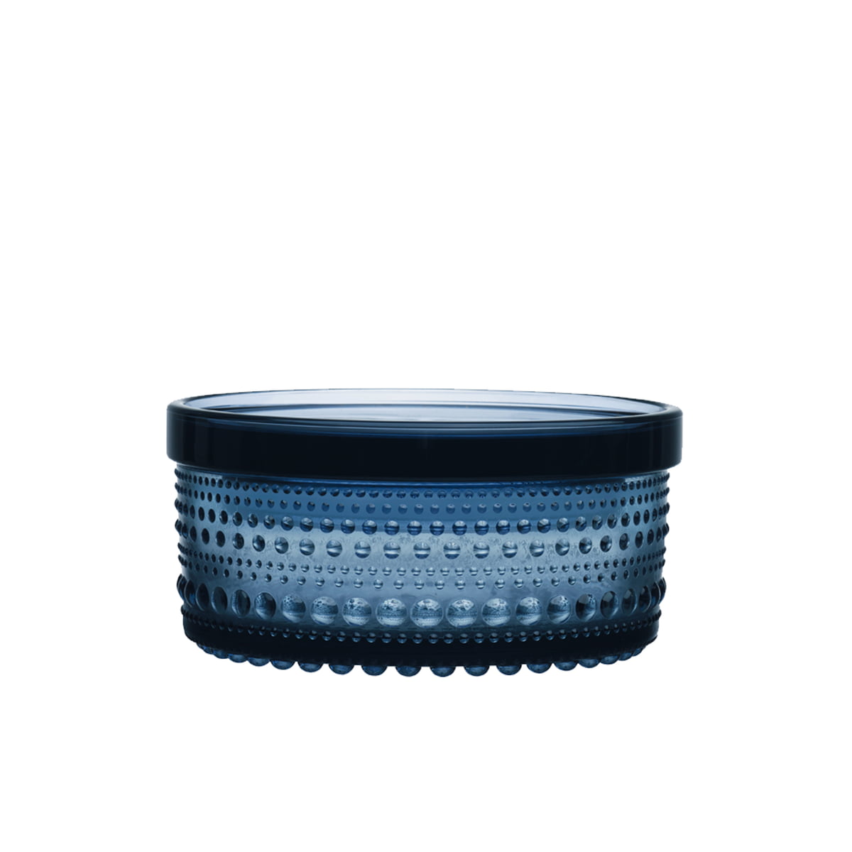 Iittala Ємність для зберігання 5,7х11,6 см синя Kastehelmi | https://grandposuda.com.ua