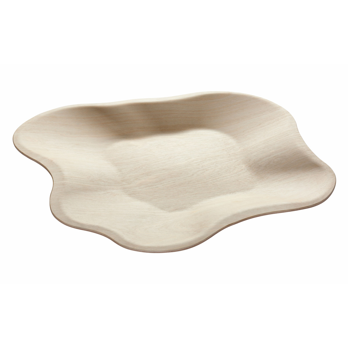 Iittala Блюдо сервіровки 50,4 см дерево Aalto | https://grandposuda.com.ua