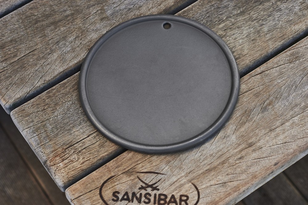 Rosle Тарілка для гриля, чорна 30 см Sansibar | https://grandposuda.com.ua