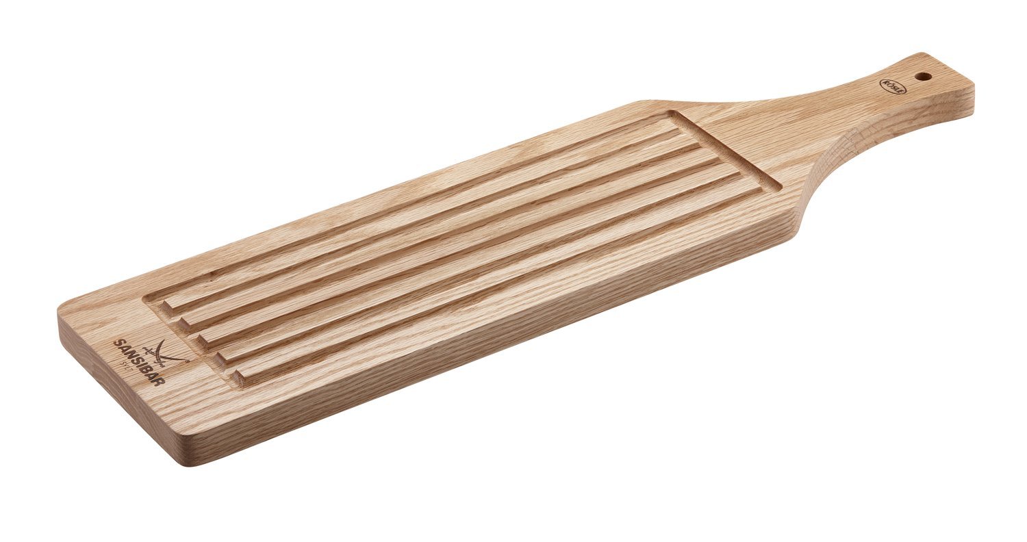 Rosle Дошка для нарізки хліба, дерево, 54.5 x 15.5 x 2 см Sansibar | https://grandposuda.com.ua