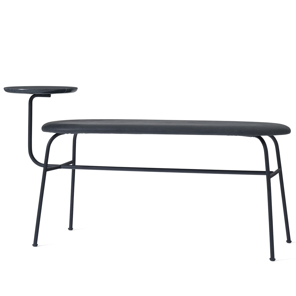 Скамья 60x37x140 см черная Afteroom Menu | https://grandposuda.com.ua