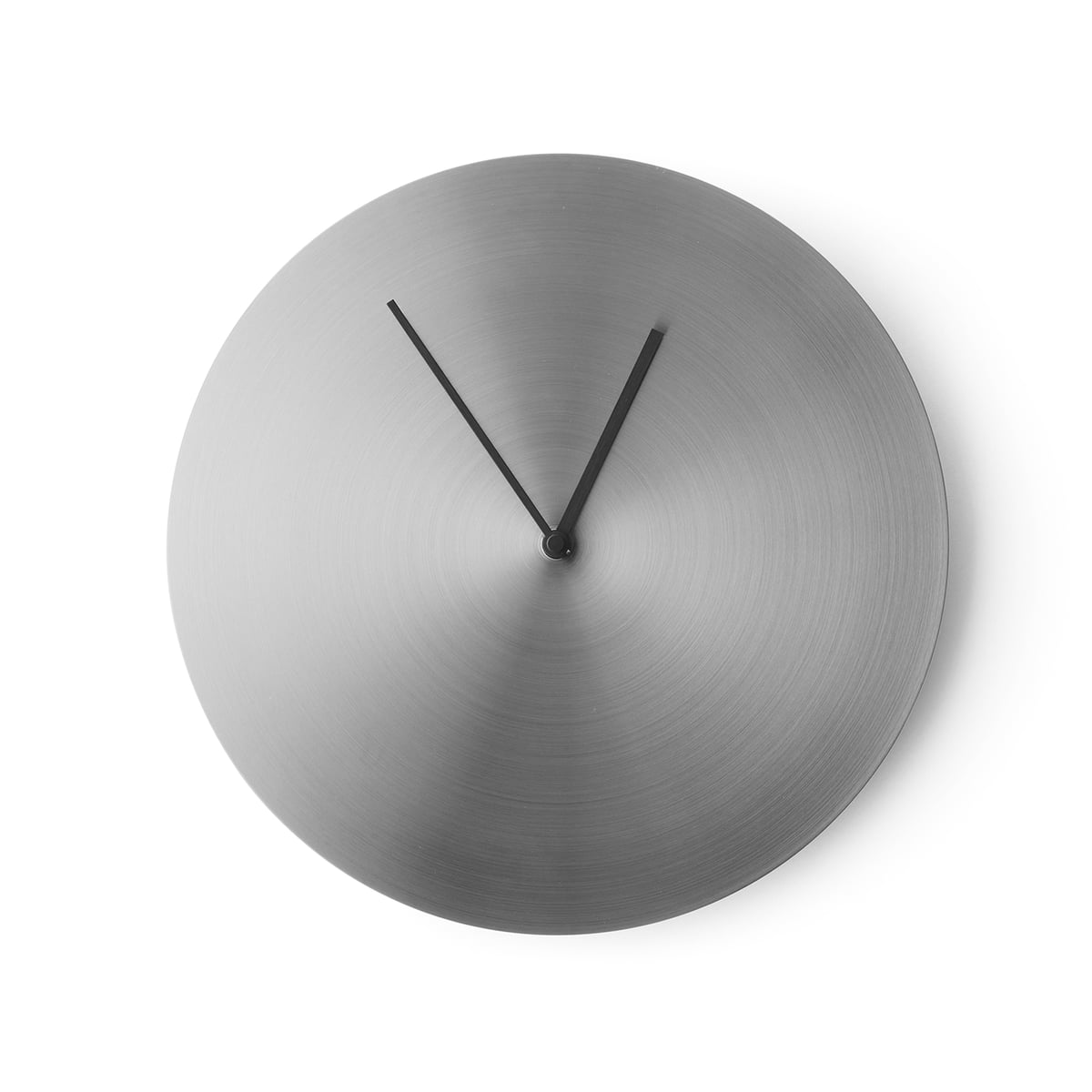 Настенные часы 30 см серые Norm Menu | https://grandposuda.com.ua