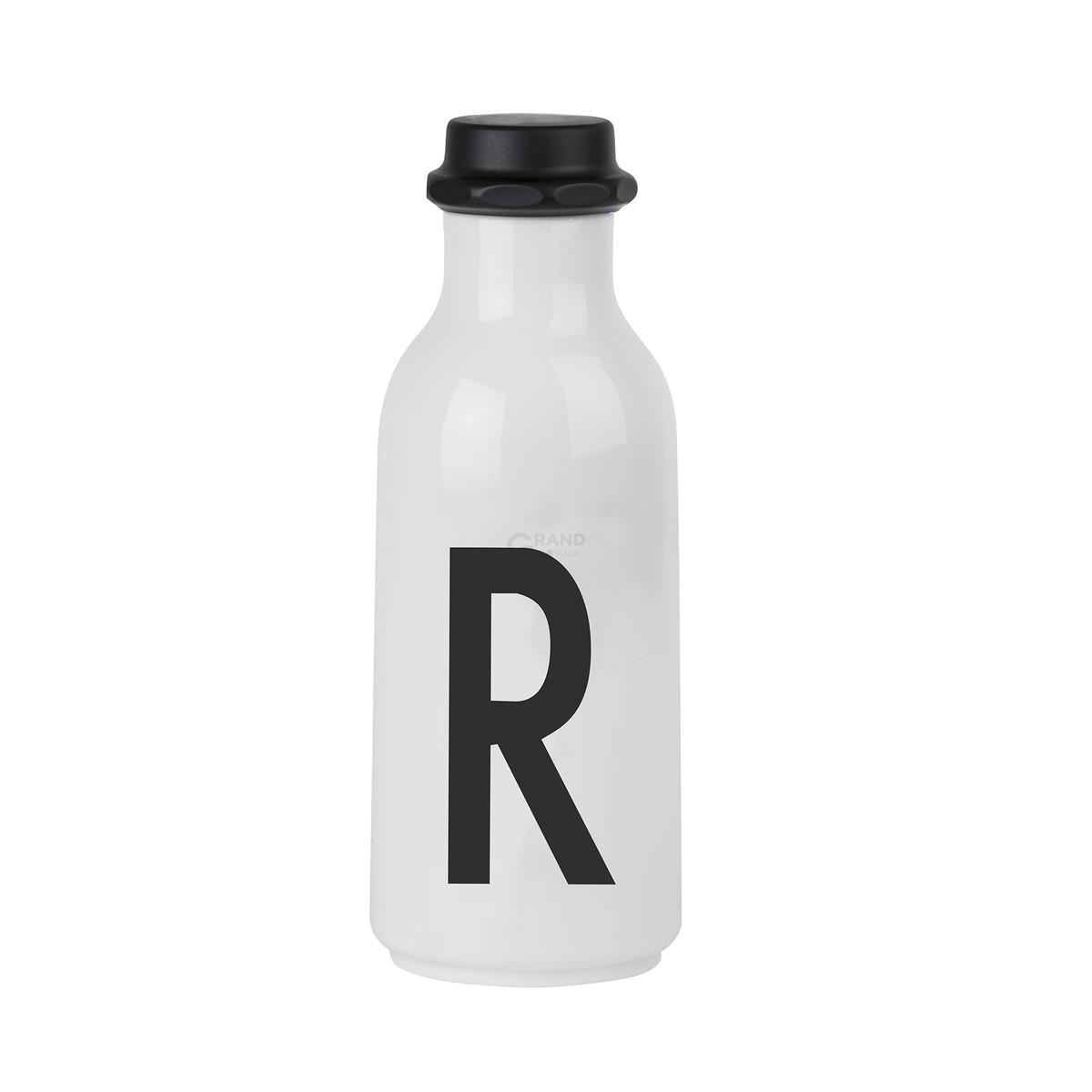 Design Letters Пляшка R 500 мл чорно-біла Wasserflasche von A-Z Design Letters Пляшка R 500 мл чорно-біла Wasserflasche von A-Z | https://grandposuda.com.ua