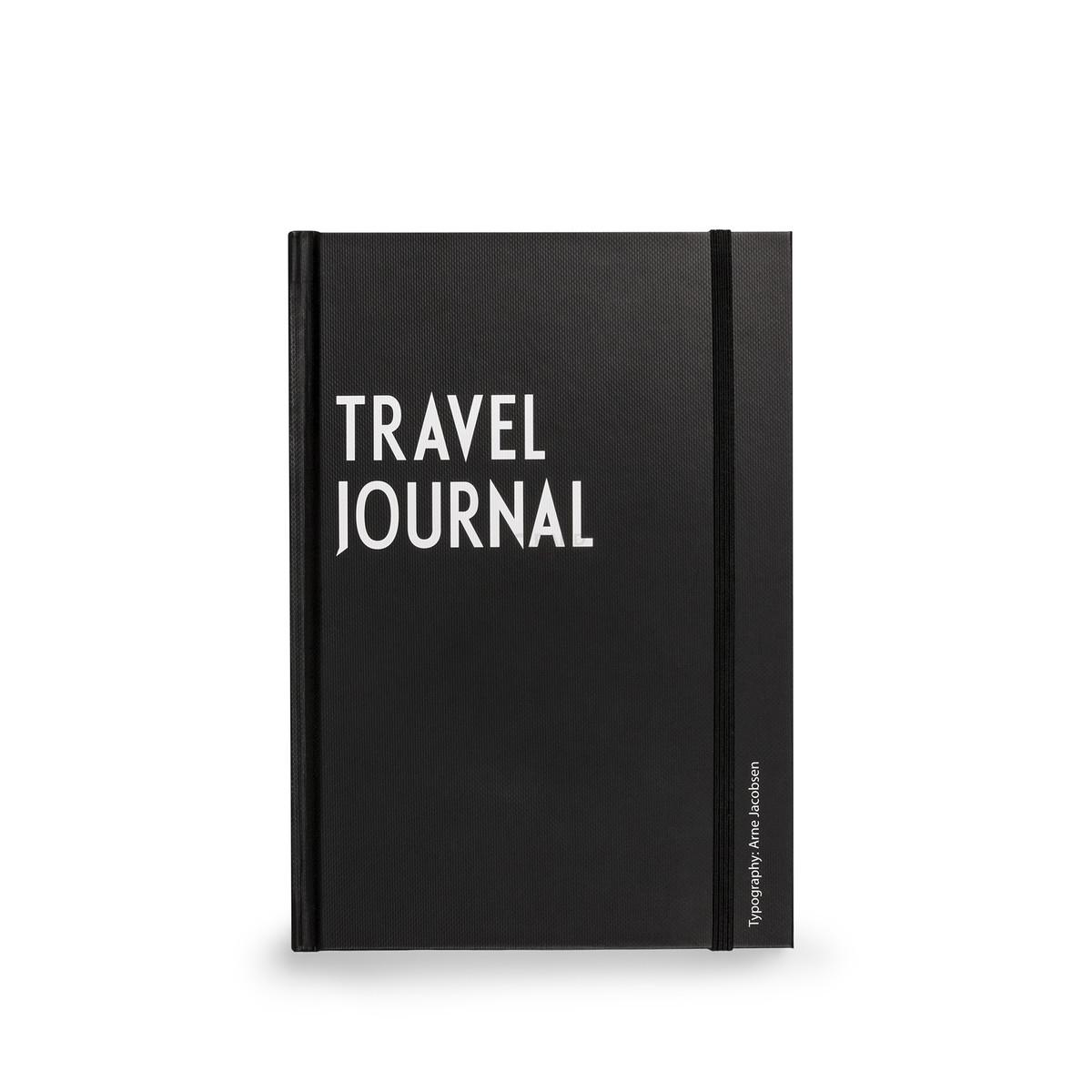 Design Letters Журнал путешествий 2x21x14,8 см черно-белый Travel Journal | https://grandposuda.com.ua