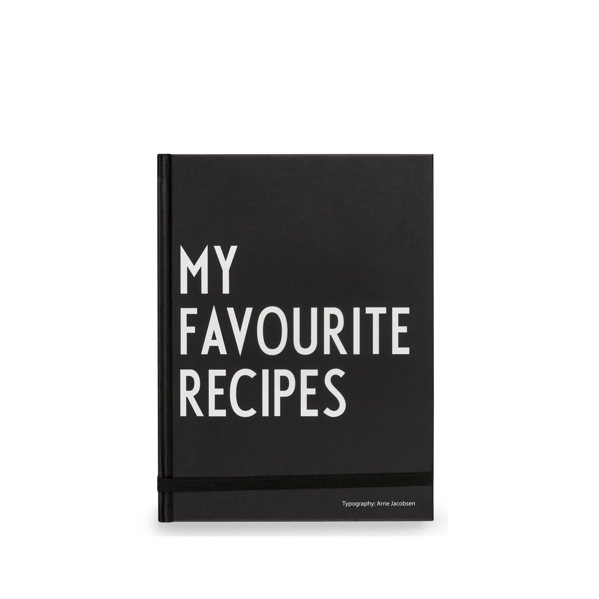 Design Letters Блокнот 2x24,5x18,5 см чорно-білий My Favorite Recipes Buch Design Letters Блокнот 2x24,5x18,5 см чорно-білий My Favorite Recipes Buch | https://grandposuda.com.ua