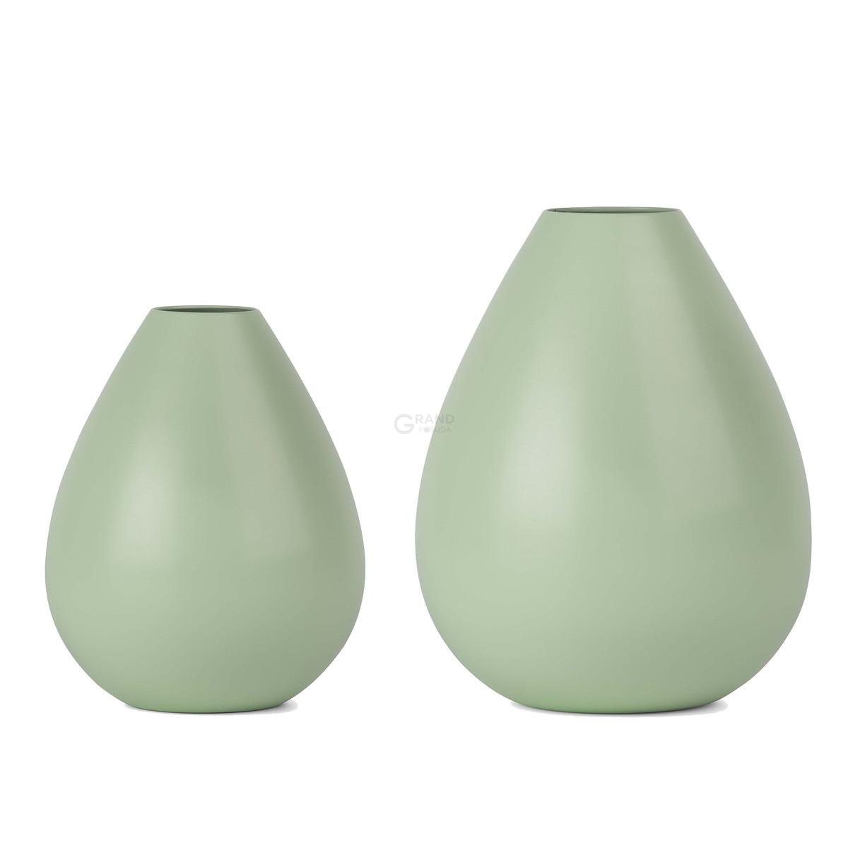Design Letters Ваза 15 см чорна Royal Vase | https://grandposuda.com.ua