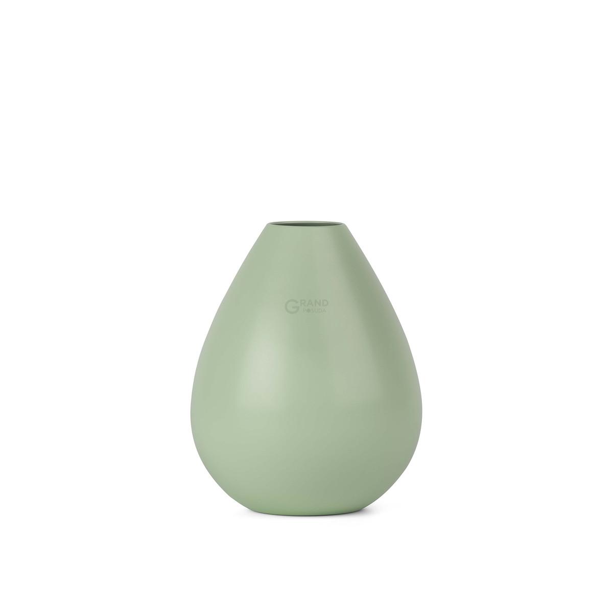 Design Letters Ваза 12 см зелена Royal Vase | https://grandposuda.com.ua