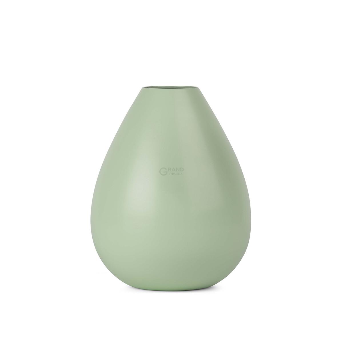 Design Letters Ваза 15 см зелена Royal Vase | https://grandposuda.com.ua