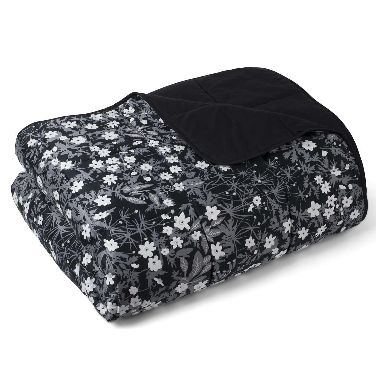 Design Letters Покривало 260x260 см сіре AJ Vintage Flowers Tagesdecke | https://grandposuda.com.ua
