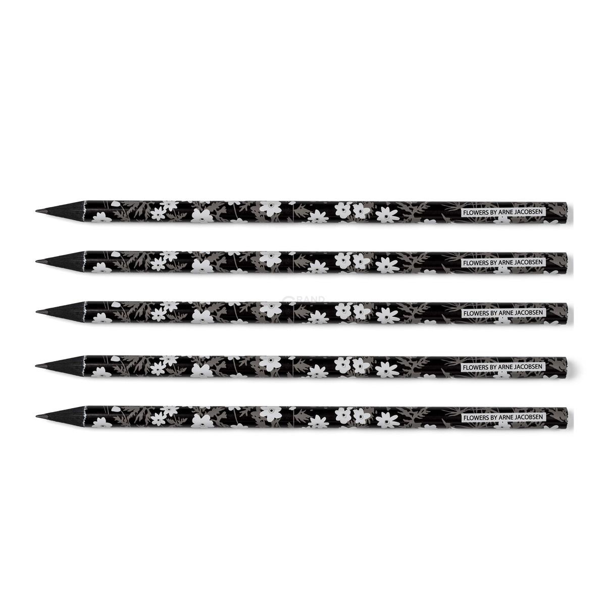 Design Letters Олівець 18 см сірий AJ Vintage Flowers Bleistift-Set | https://grandposuda.com.ua