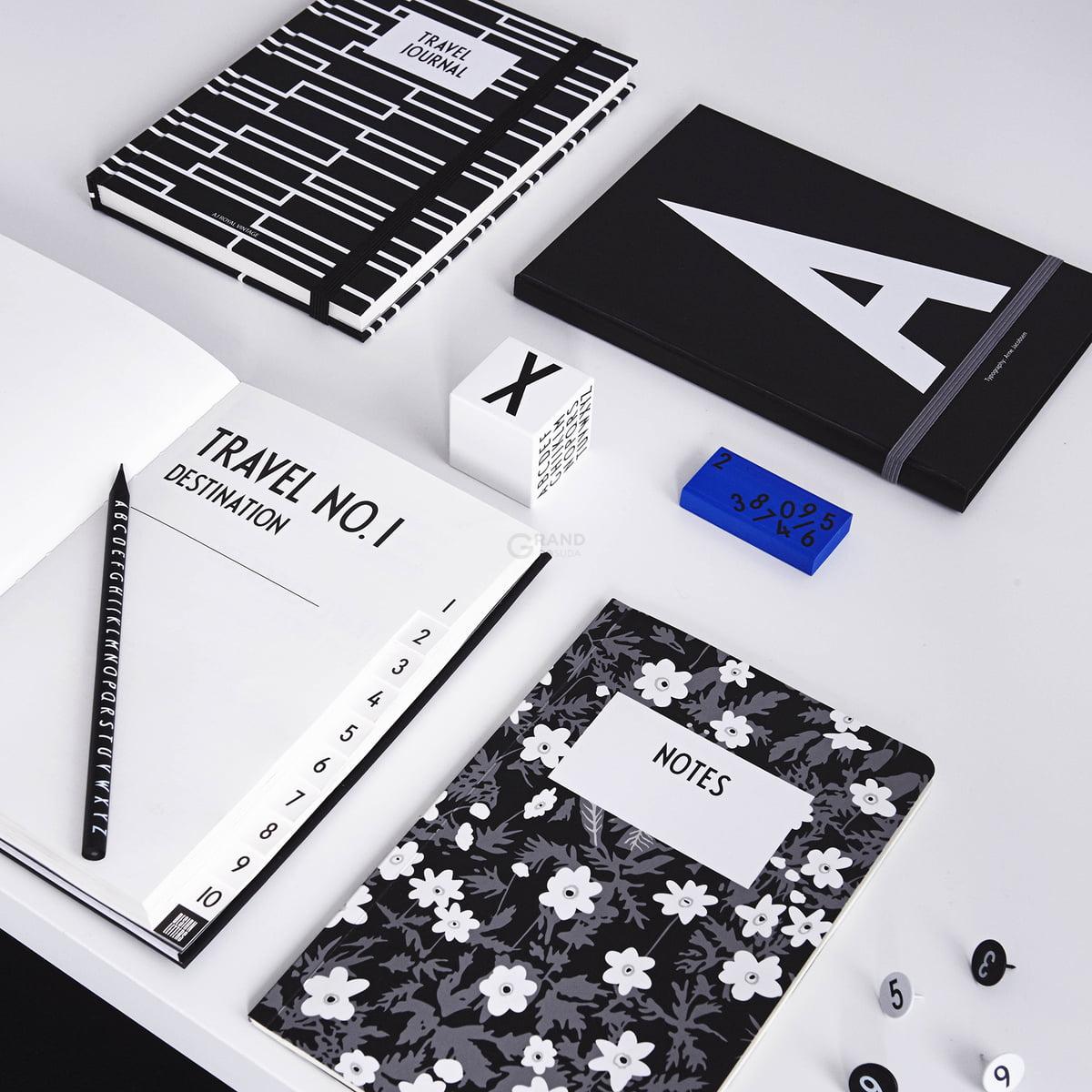 Design Letters Олівець 18 см чорний AJ Bleistifte | https://grandposuda.com.ua