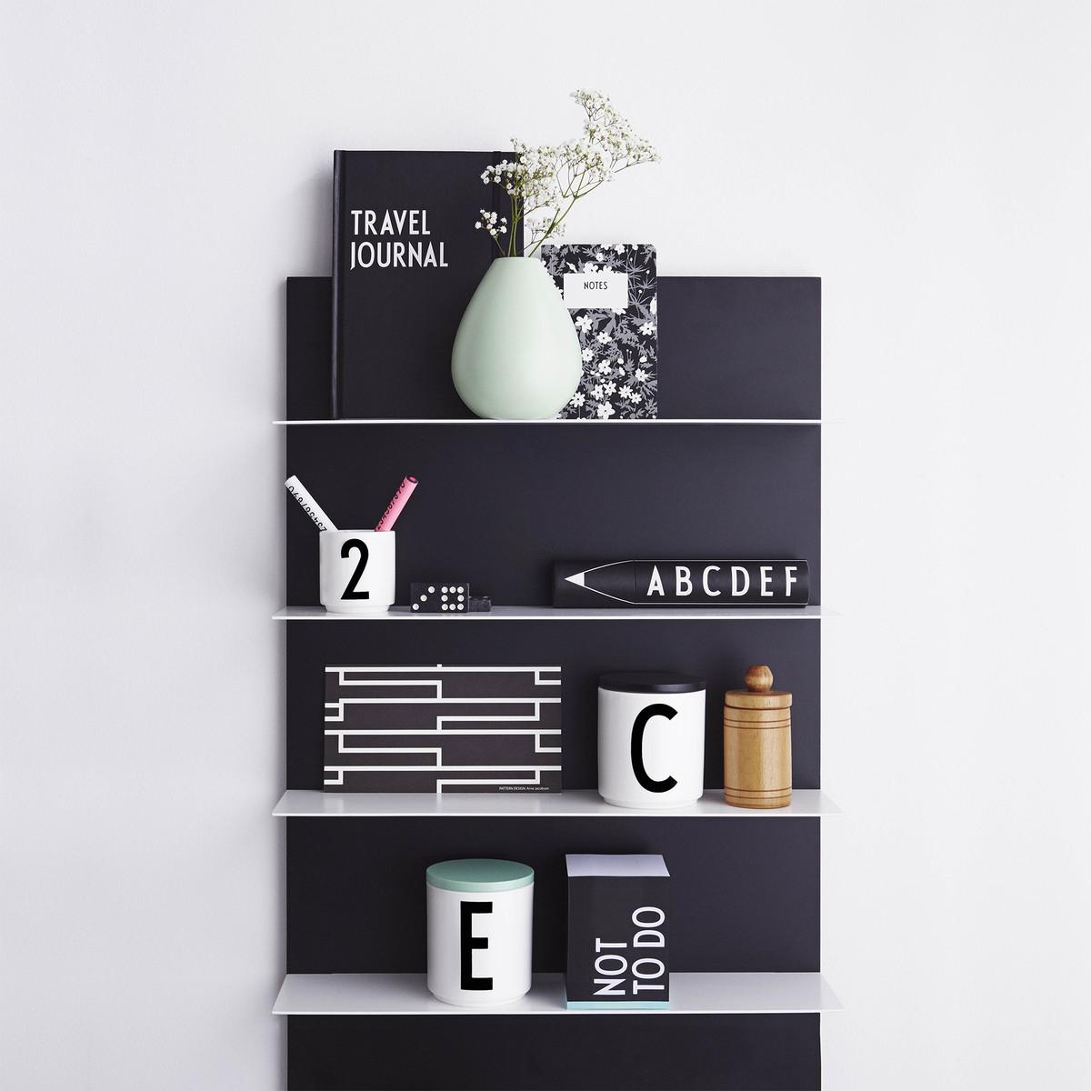 Design Letters Ваза 15 см чорна Royal Vase | https://grandposuda.com.ua