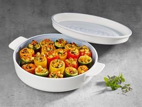 Villeroy & Boch Блюдо сервіровки кругле 26 см Blue Clever Cooking | https://grandposuda.com.ua