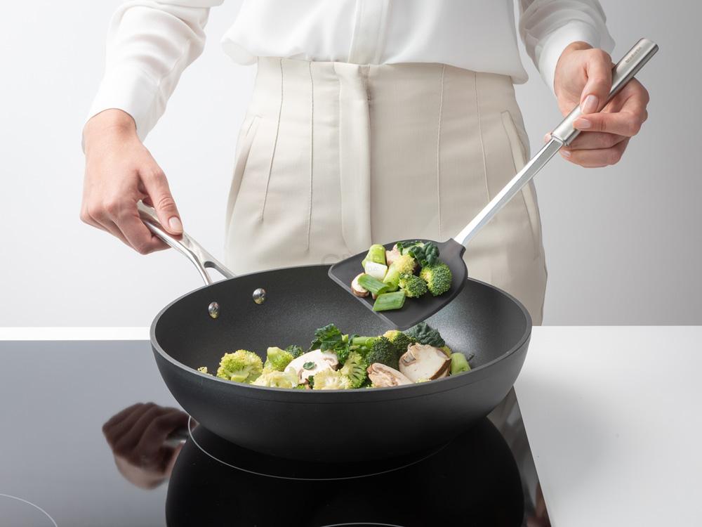 Brabantia Лопатка силіконова широка | https://grandposuda.com.ua