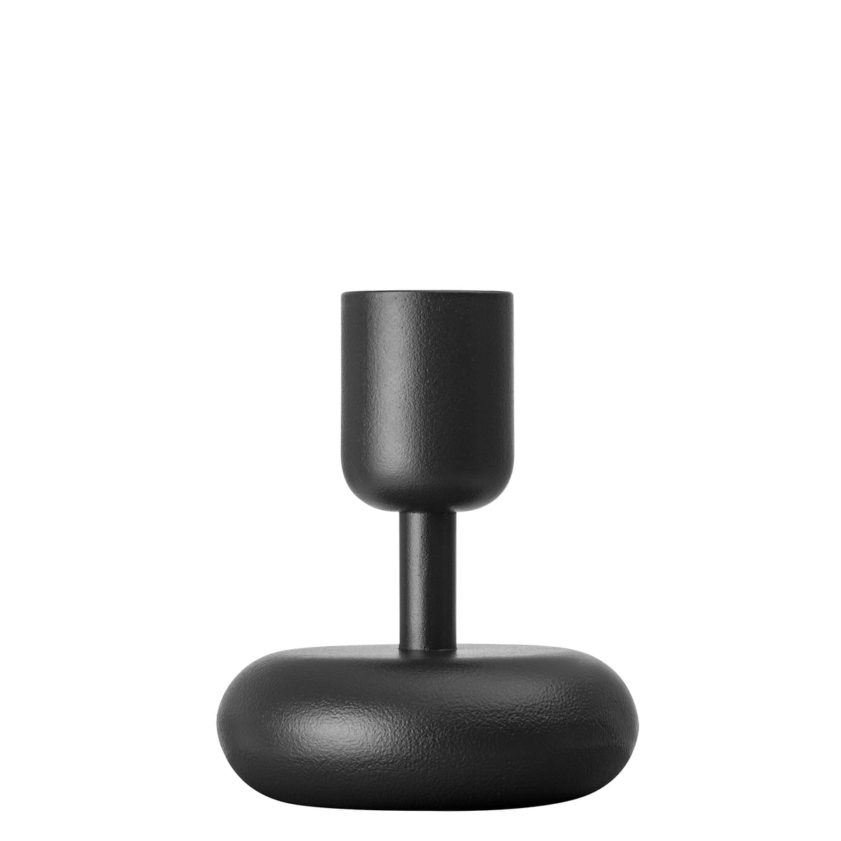 Iittala Підсвічник 10,7х8,6 см темно-сірий Nappula | https://grandposuda.com.ua