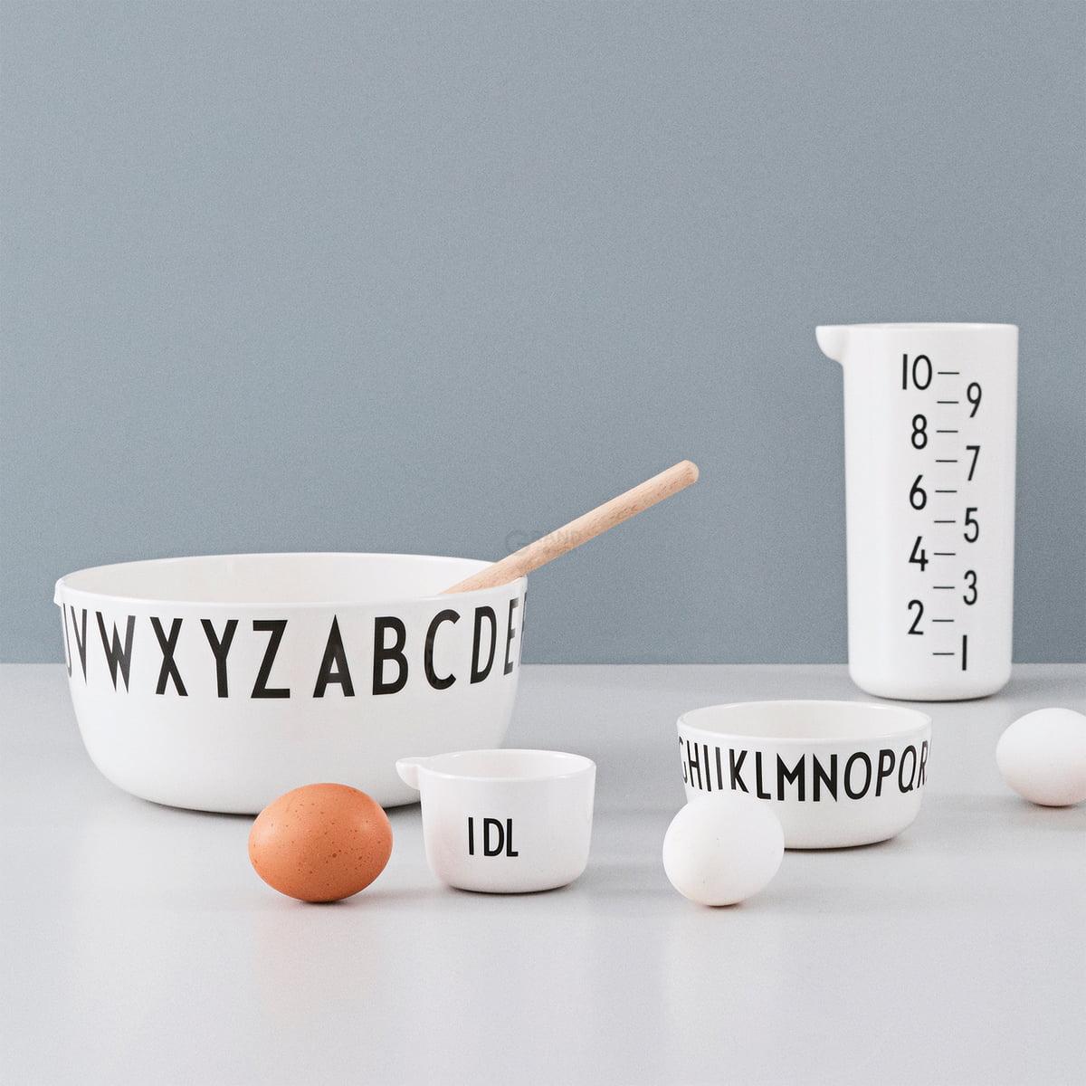Design Letters Піала Ø 17,5 см чорно-біла Cooking Serving Bowl | https://grandposuda.com.ua