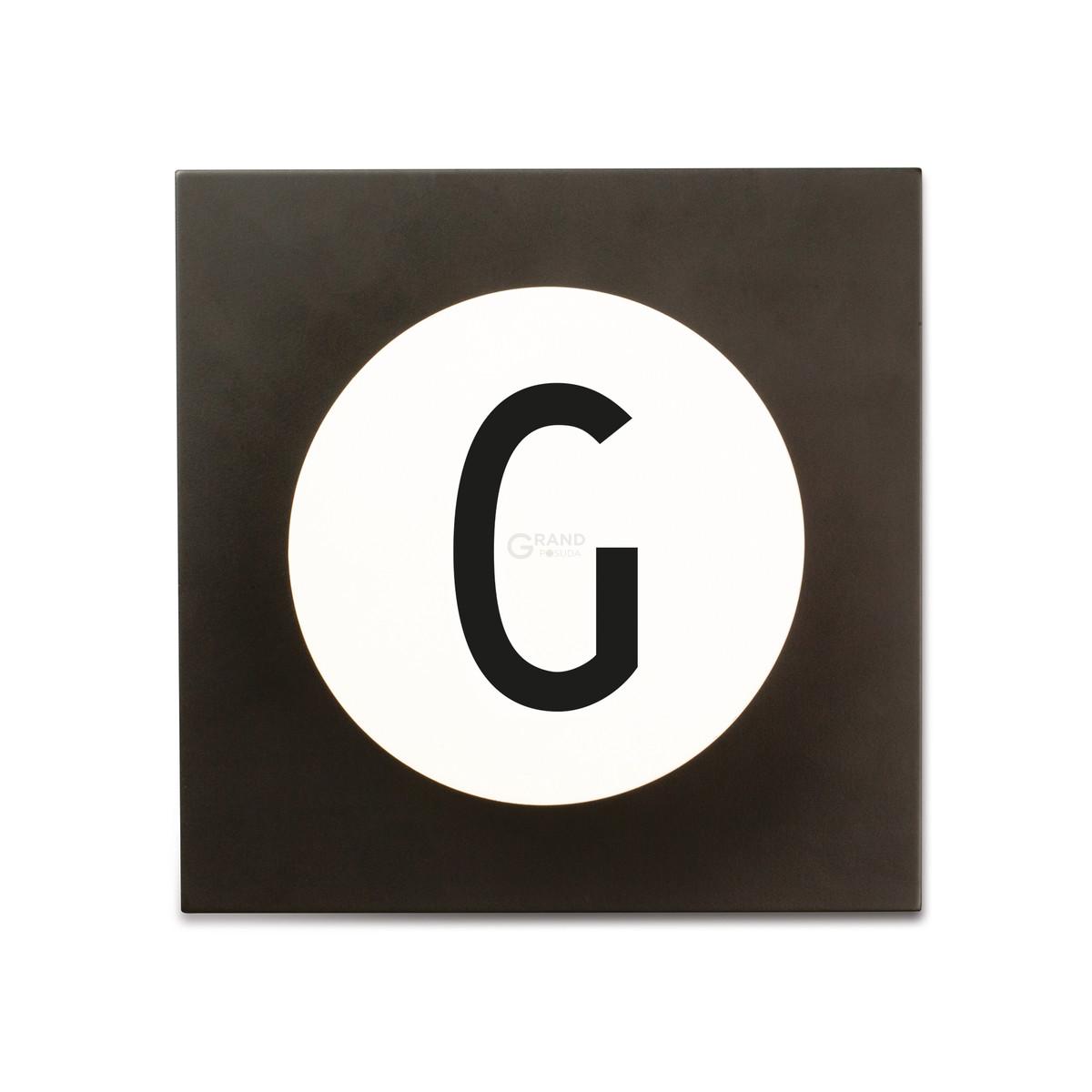 Design Letters Крючки для одежды G 14x14x9 см черно-белые Hook2 Letter Wandhaken Design Letters Крючки для одежды G 14x14x9 см черно-белые Hook2 Letter Wandhaken | https://grandposuda.com.ua