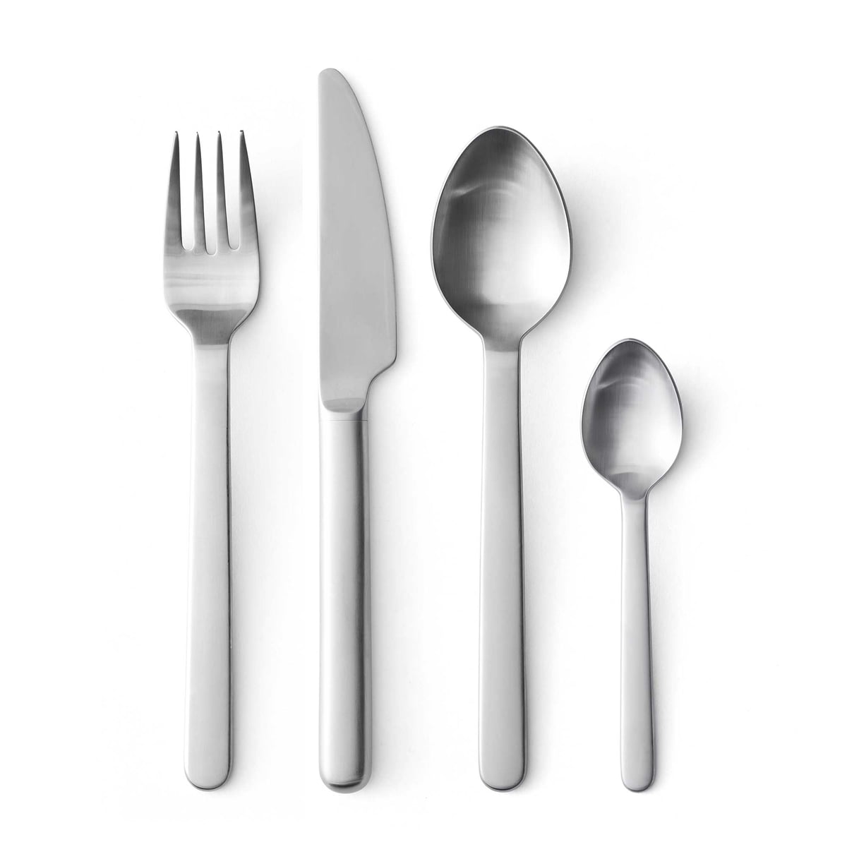 Ложка 19 см серебристая New Norm Menu | https://grandposuda.com.ua