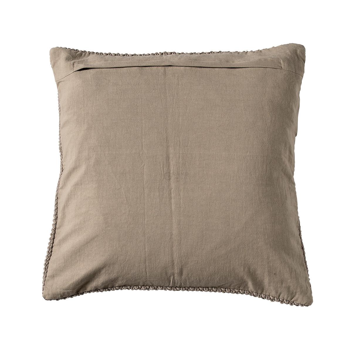 Bloomingville Подушка 12x50x50 см сіра Kissen | https://grandposuda.com.ua