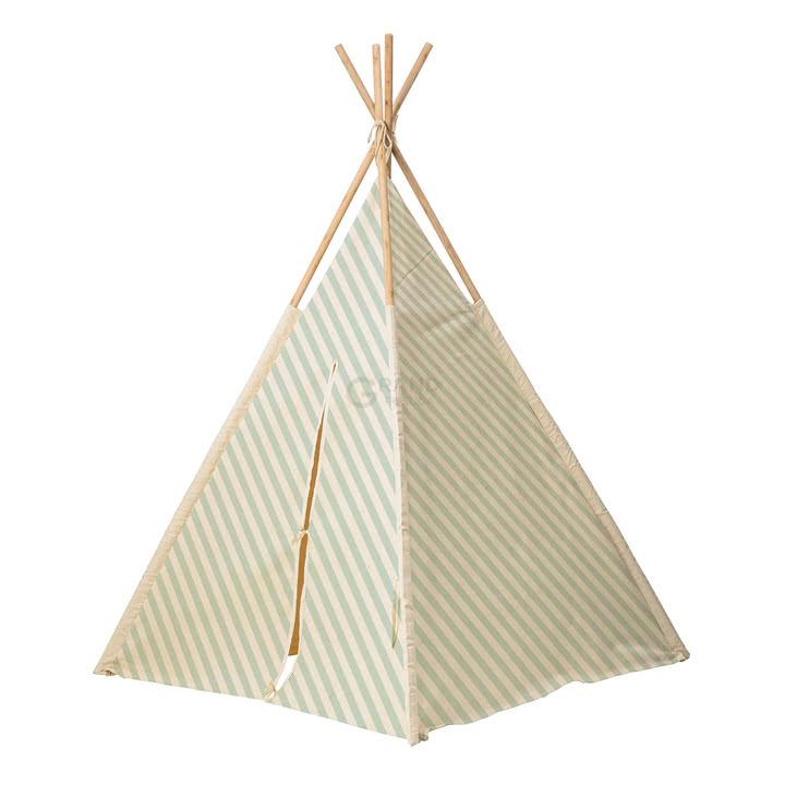 Bloomingville Палатка 160x130x130 см мятно-зеленая Tipi Zelt | https://grandposuda.com.ua