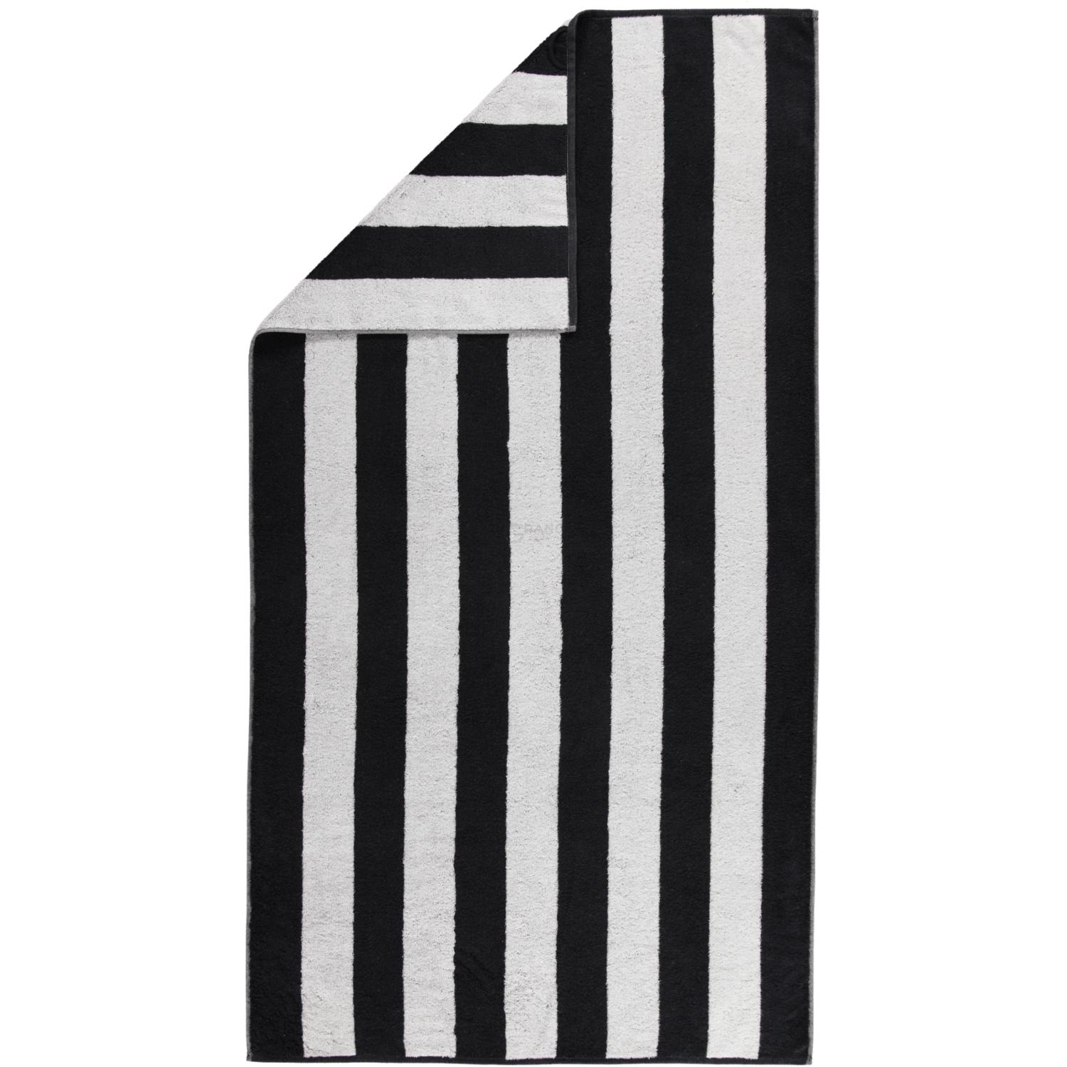 Полотенце для душа 70 х 140 см Black Zoom Blockstripes Cawo Полотенце для душа 70 х 140 см Black Zoom Blockstripes Cawo | https://grandposuda.com.ua