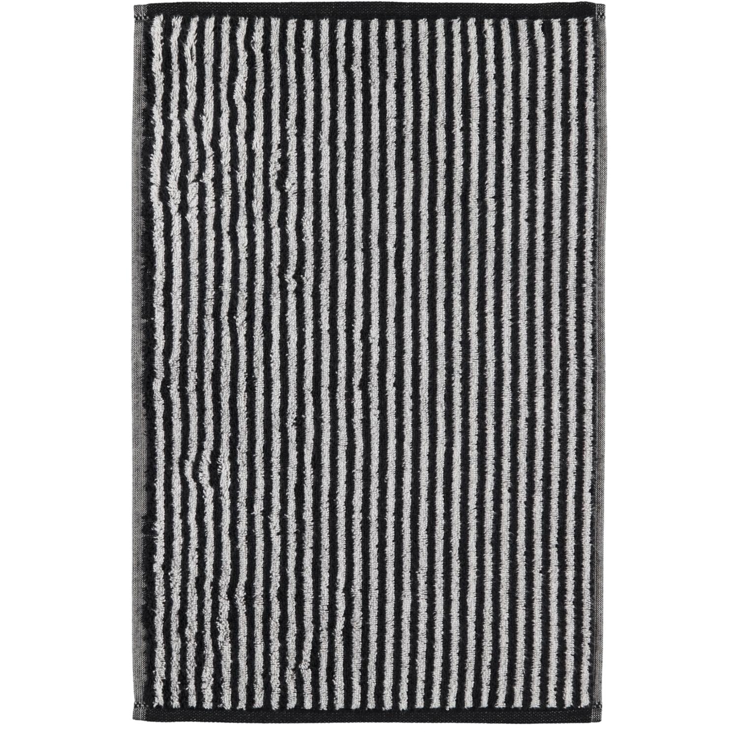 Рушник гостьовий 30 х 50 см Black Zoom Stripes Cawo | https://grandposuda.com.ua